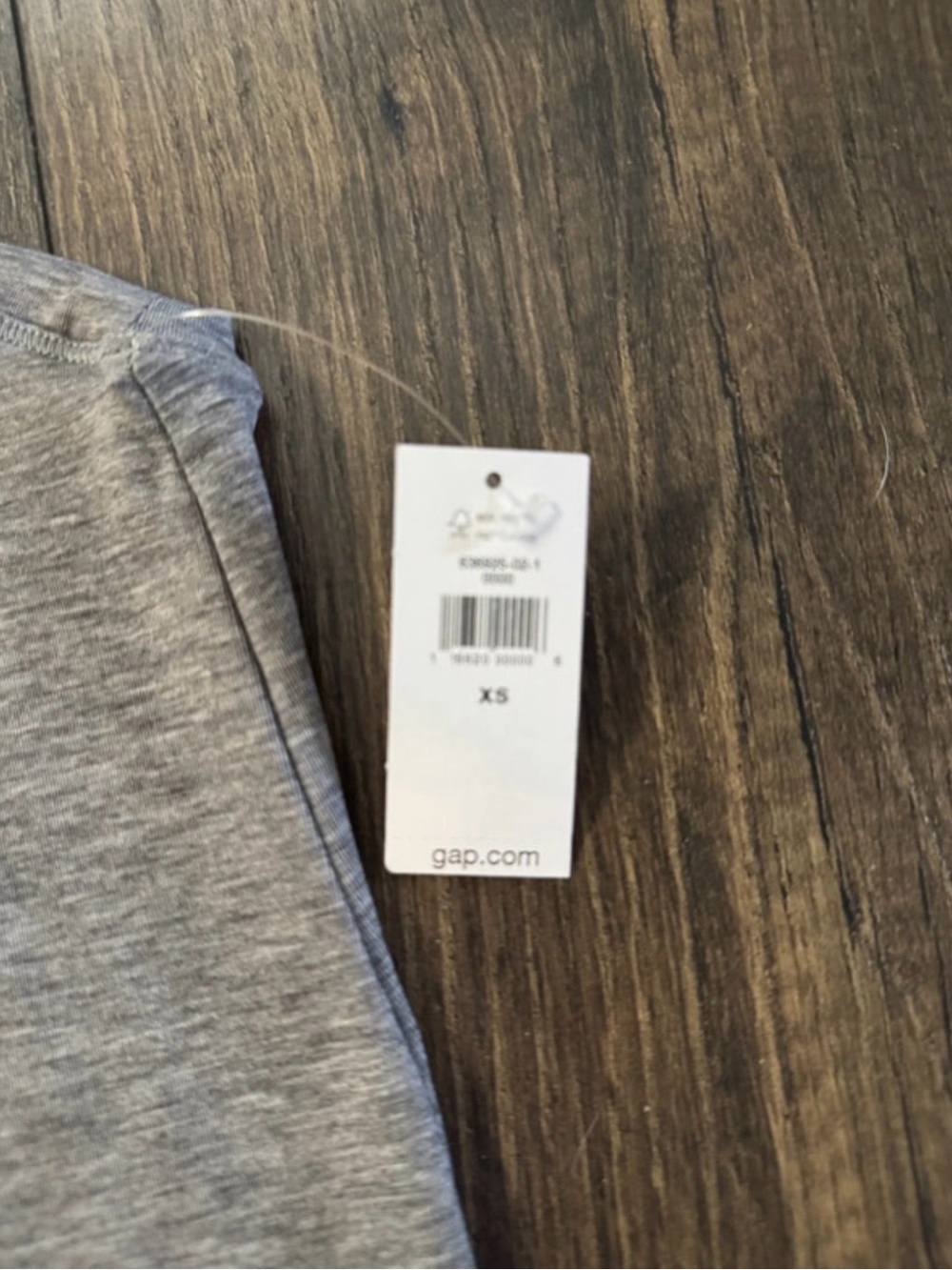 GAP Gray Heather Performance Racerback Tank - Picture 4 of 4